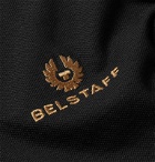 Belstaff - Slim-Fit Logo-Embroidered Cotton-Piqué Polo Shirt - Black