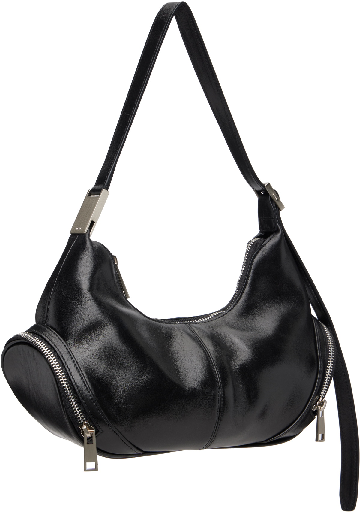 OSOI Black Cargo Hobo Bag
