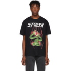 Stolen Girlfriends Club SSENSE Exclusive Black Lightning T-Shirt