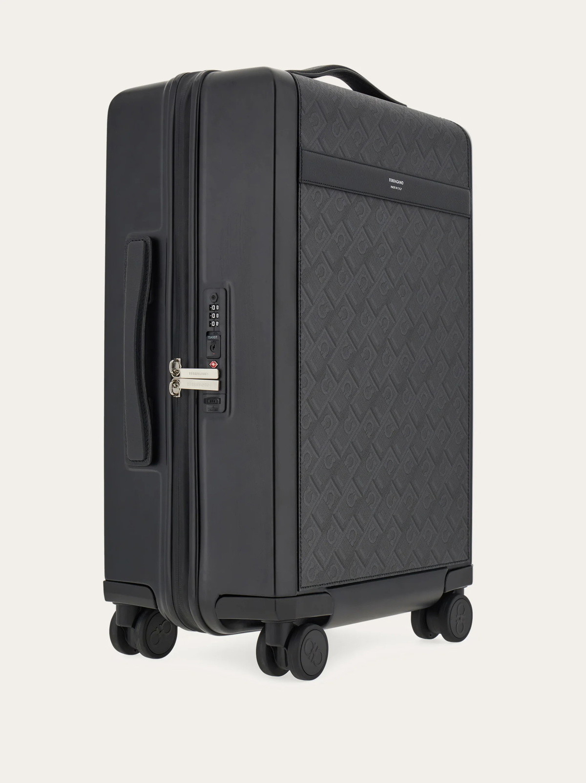 Ferragamo Mens Ferragamo Monogram hand luggage in Black
