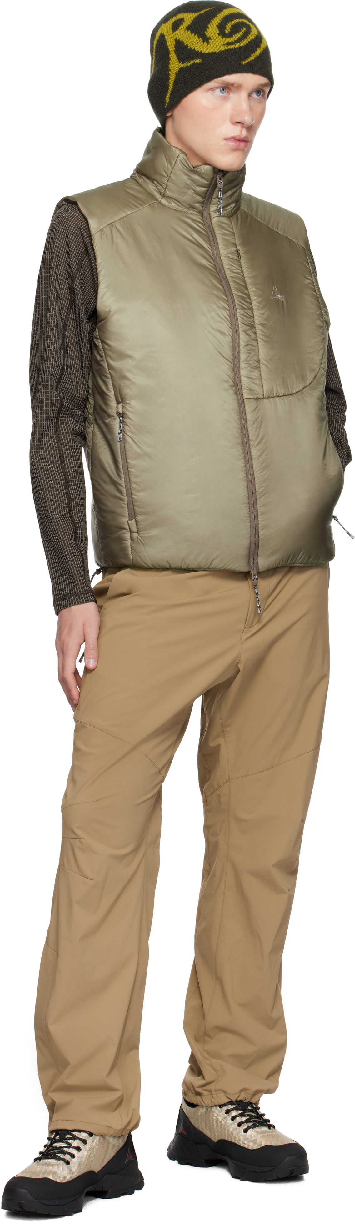 ROA Taupe Synthetic Insulated Vest