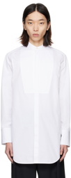 Jil Sander White Plastron Shirt
