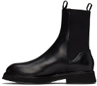 Nina Ricci Black Leather Ankle Boots