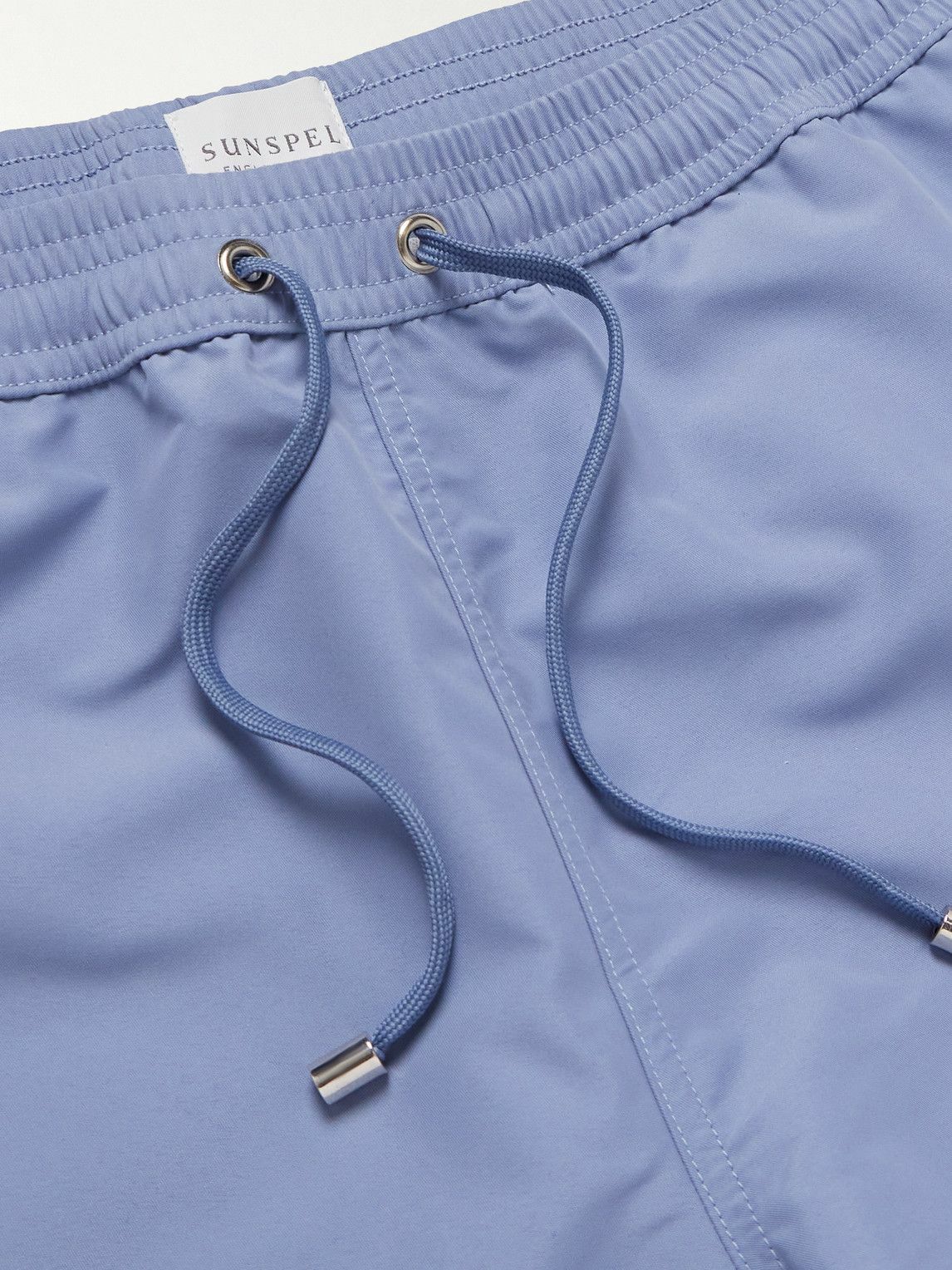 Sunspel - Straight-Leg SEAQUAL® Swim Shorts - Blue