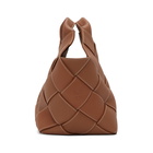 Loewe Tan Woven Basket Tote