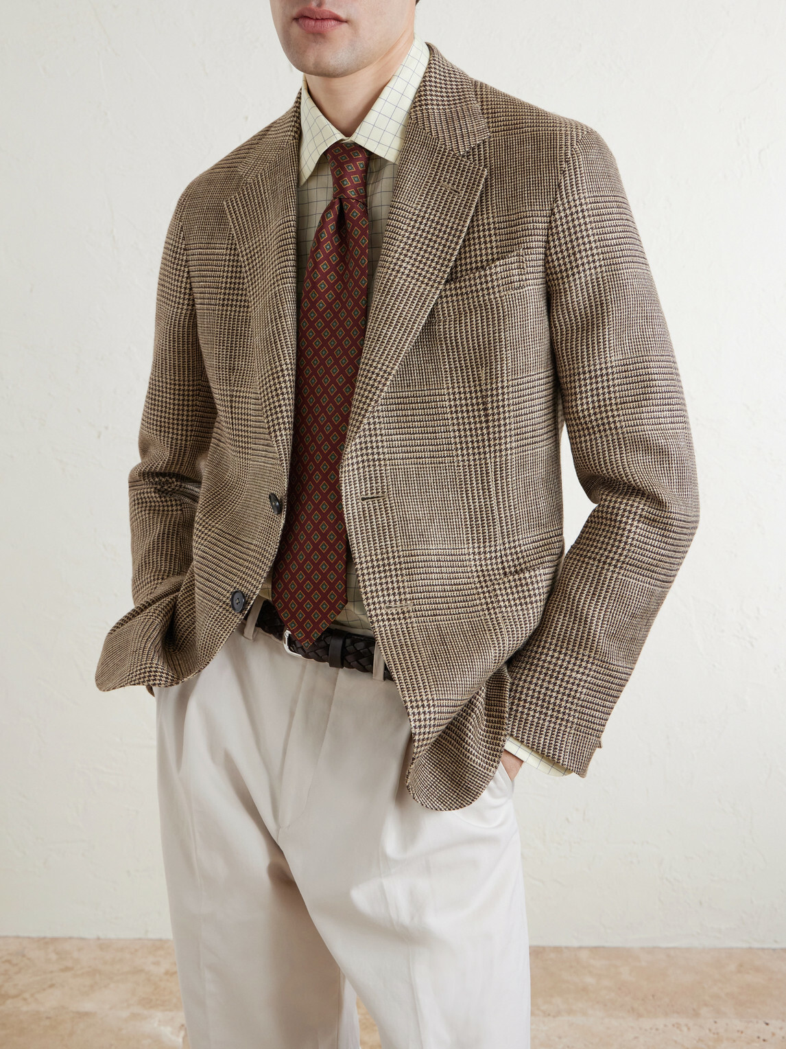 Rubinacci - 9cm Printed Silk-Twill Tie