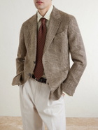 Rubinacci - 9cm Printed Silk-Twill Tie