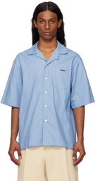 Marni Blue Denim Bowling Shirt