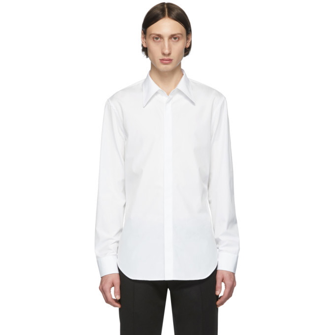 Photo: Maison Margiela White Poplin Slim-Fit Shirt