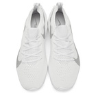 Nike White Vapor Street Flyknit Sneakers