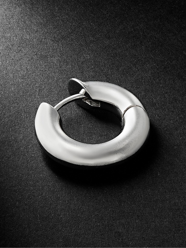 Photo: Spinelli Kilcollin - Megahoop Silver Single Hoop Earring