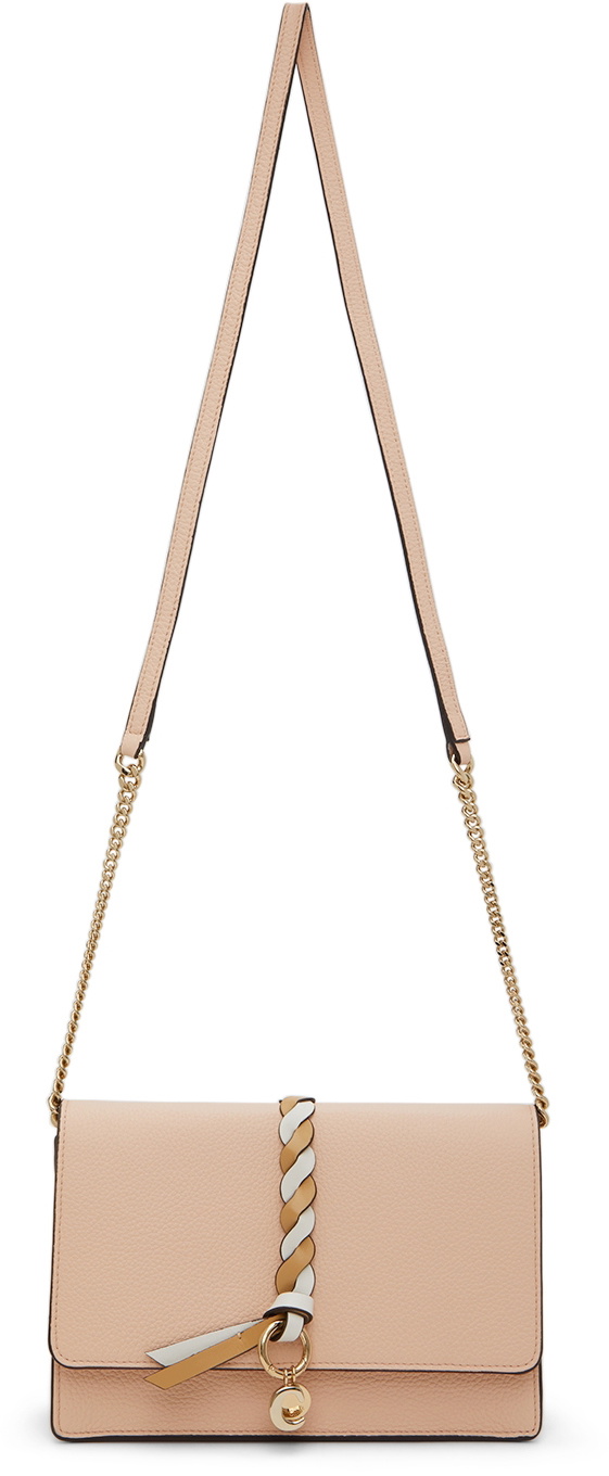 Chloé Pink Alphabet Clutch Bag