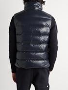 Moncler Genius - 2 Moncler 1952 Parken Logo-Appliquéd Quilted Shell Down Gilet - Blue