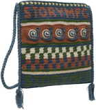 Story mfg. Blue & Green Stash Bag