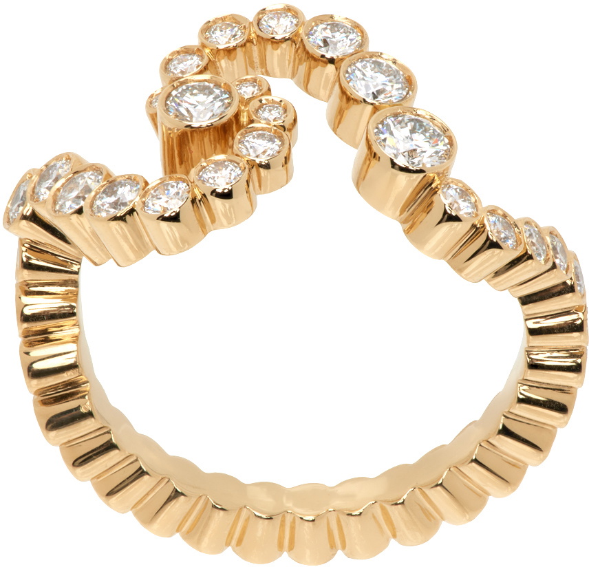 Sophie Bille Brahe Gold Ensemble de Ciel Ring