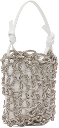 Staud Silver Crystal Bag