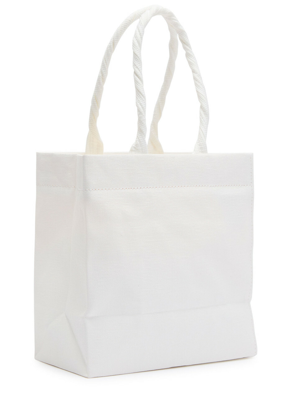Issey Miyake This Is A Paper Bag Woven Tote - White - One Size