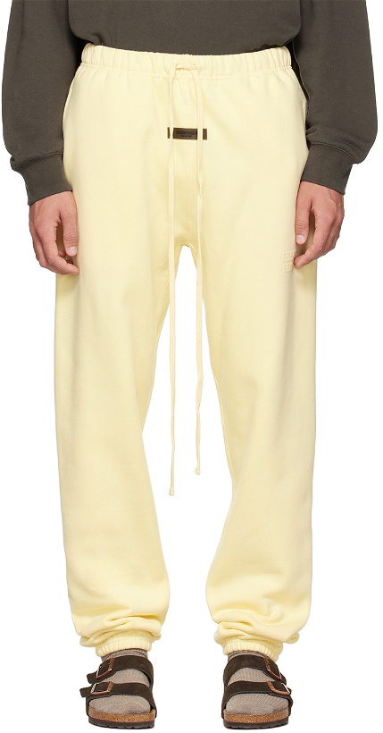 Photo: Essentials Yellow Drawstring Lounge Pants