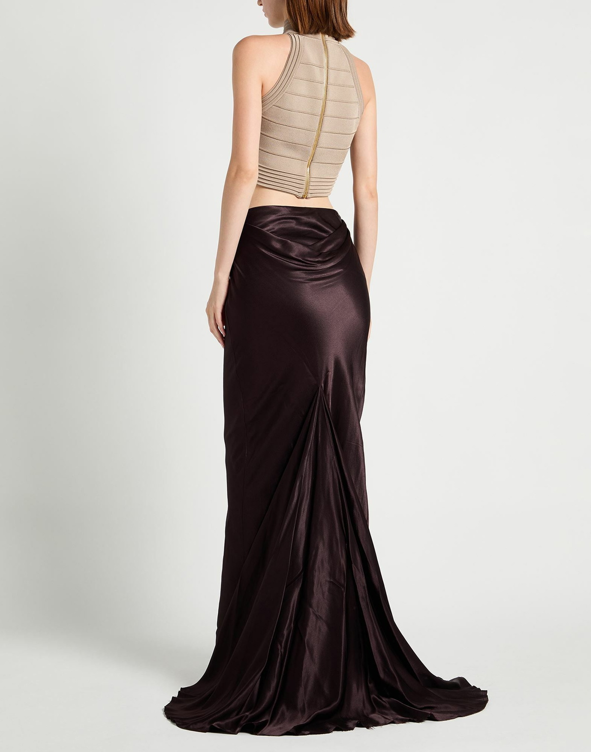 Ann Demeulemeester Womens Maxi skirt Dark in Brown