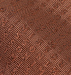 Missoni - 7cm Logo Silk-Jacquard Tie - Brown