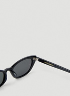 Pesh Cat Eye Sunglasses in Black