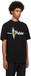 Palm Angels Black Cotton T-Shirt