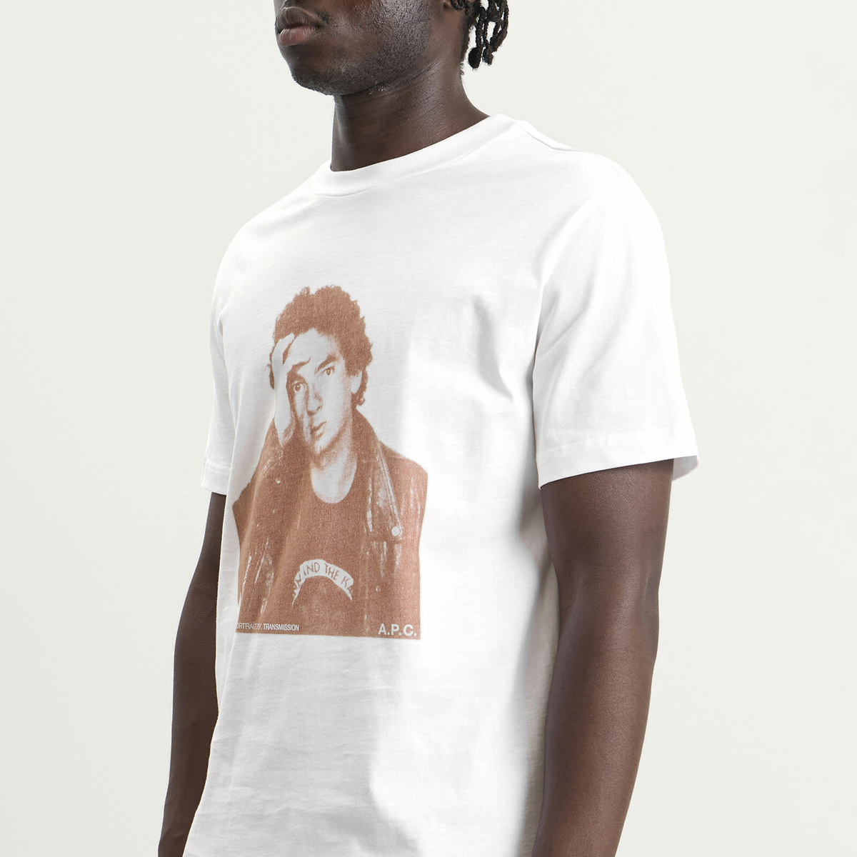 A.P.C. Men's Jean T-Shirt in White