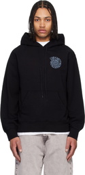 Carhartt Work In Progress Black Spiral Hoodie