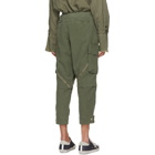 Greg Lauren Khaki Baker Essential Cargo Pants