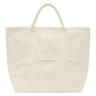 Linder Off-White Trophy Husband Tote