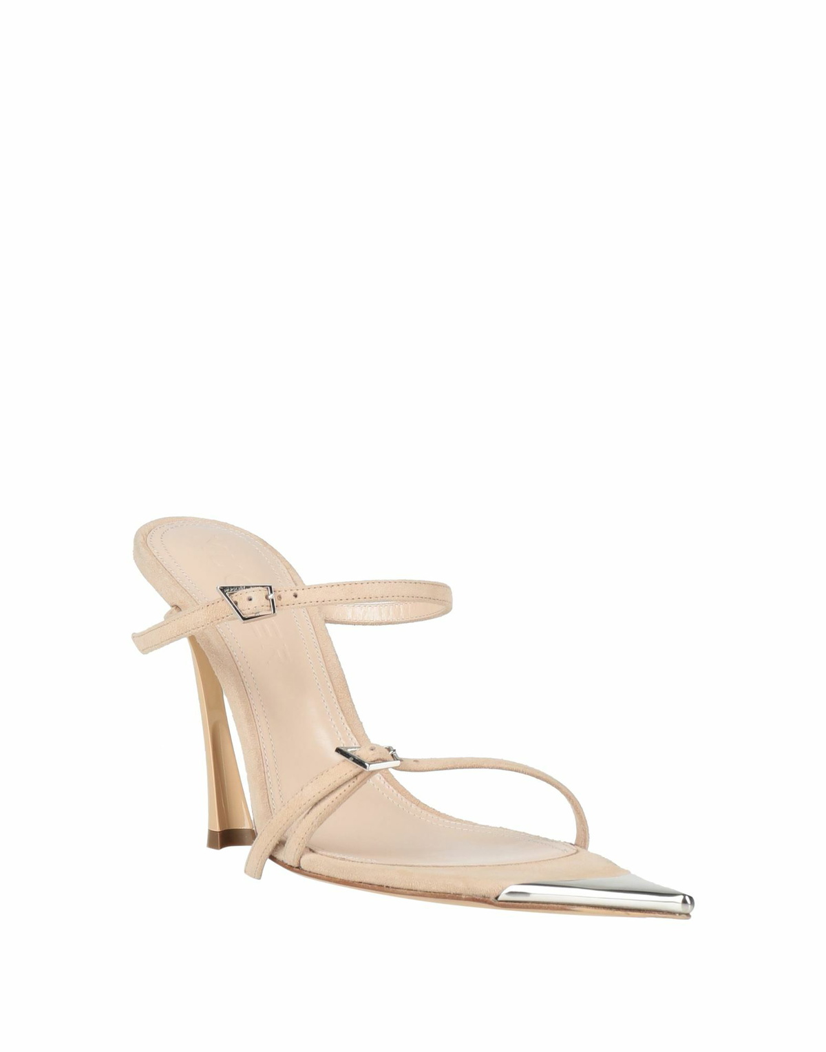 Mugler Womens Sandals in Beige