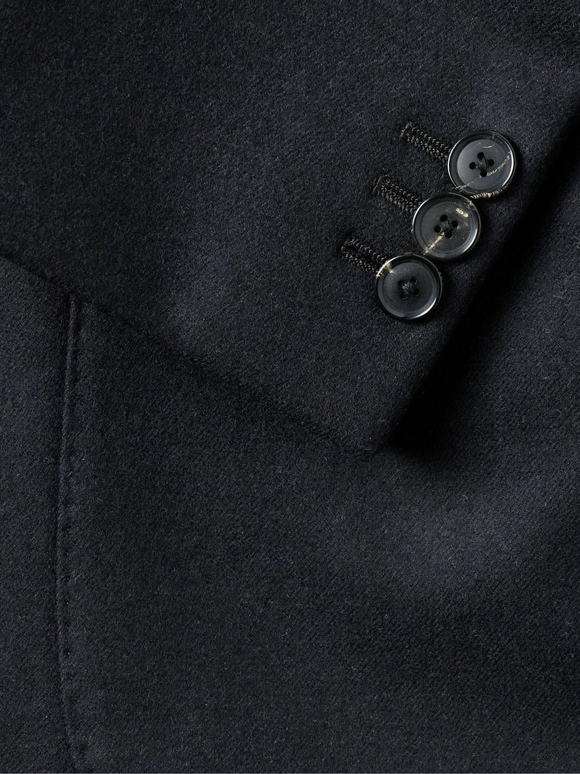 Kaptain Sunshine - Double-Breasted Wool-Twill Suit Jacket - Blue