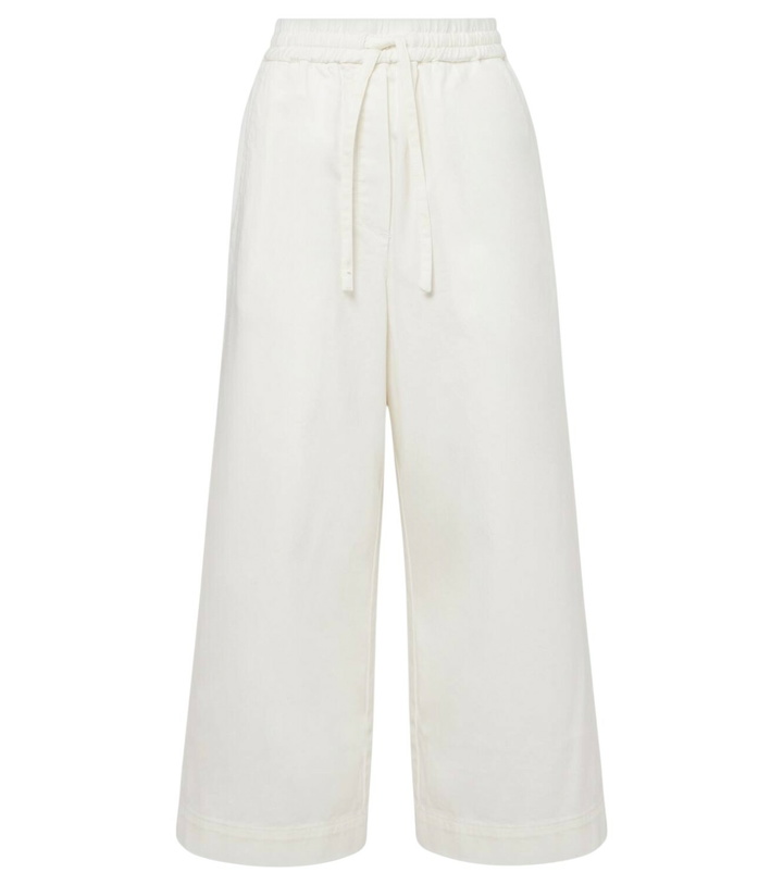 Photo: Loewe Paula's Ibiza cotton wide-leg pants