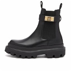 Dolce & Gabbana Women's Buckle Detail Boots in Black