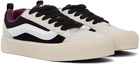 Vans Off-White & Black Knu Skool Vlt LX Sneakers