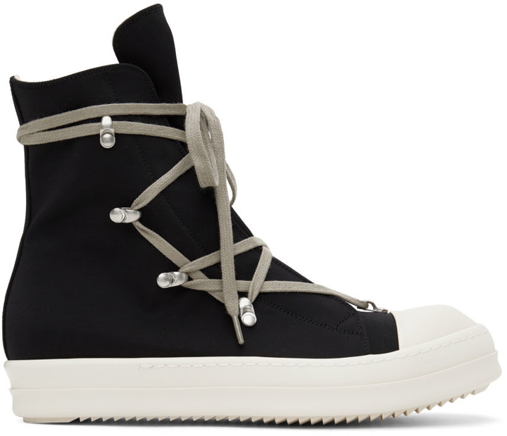 Photo: Rick Owens Drkshdw Black Hexagon Sneakers