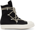 Rick Owens Drkshdw Black Hexagon Sneakers