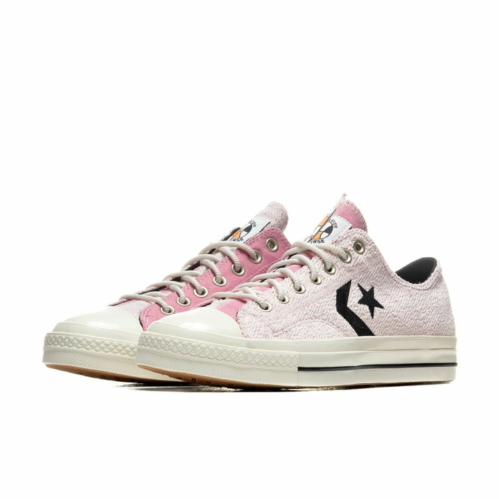 Photo: Converse Converse X Converse Reverse Terry Star Player Ox Pink - Mens - Lowtop