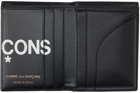 COMME des GARÇONS WALLETS Black Huge Logo Wallet