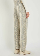 Citizens OF Humanity Miro Python-print Barrel-leg Jeans Multicoloured