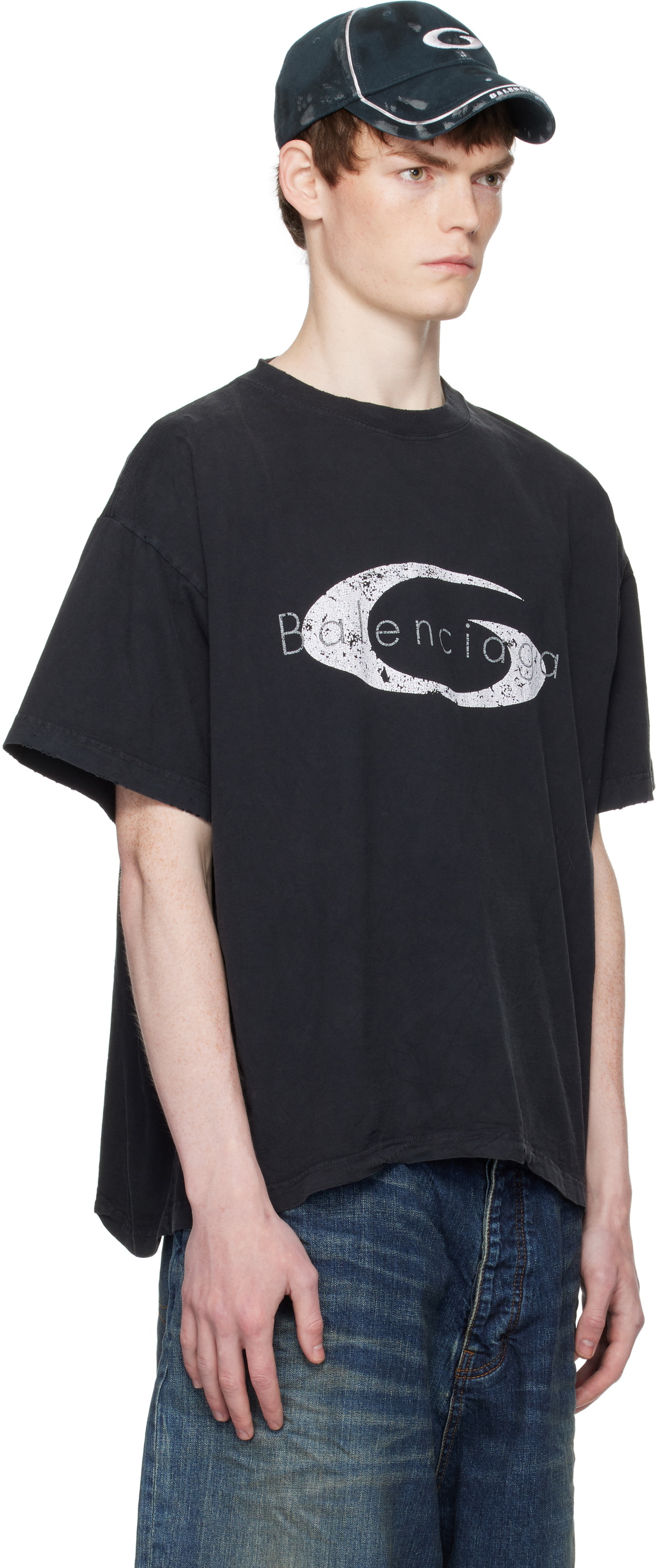 Balenciaga Black Boxy T-shirt