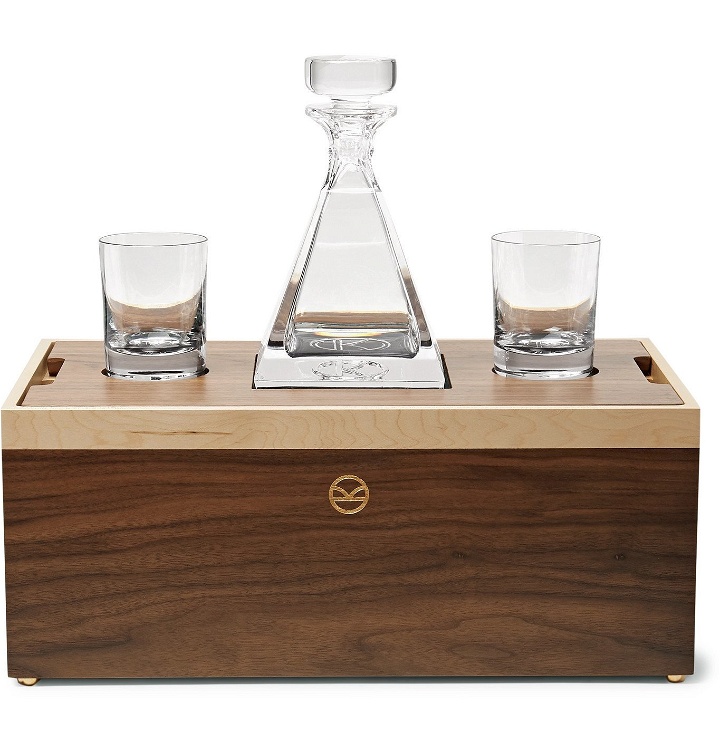 Photo: Kingsman - Higgs & Crick Lead Crystal Decanter and Glass Set - Neutrals