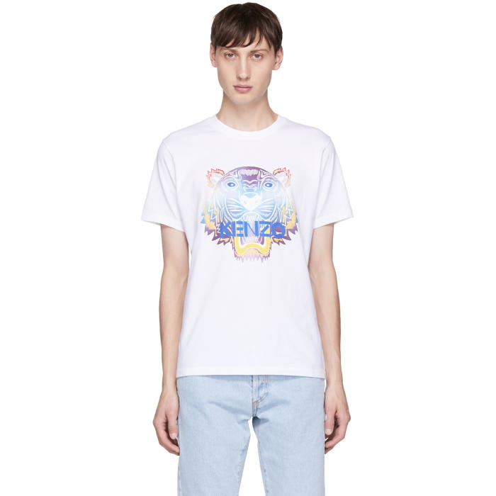 Photo: Kenzo White Limited Edition Tiger T-Shirt 