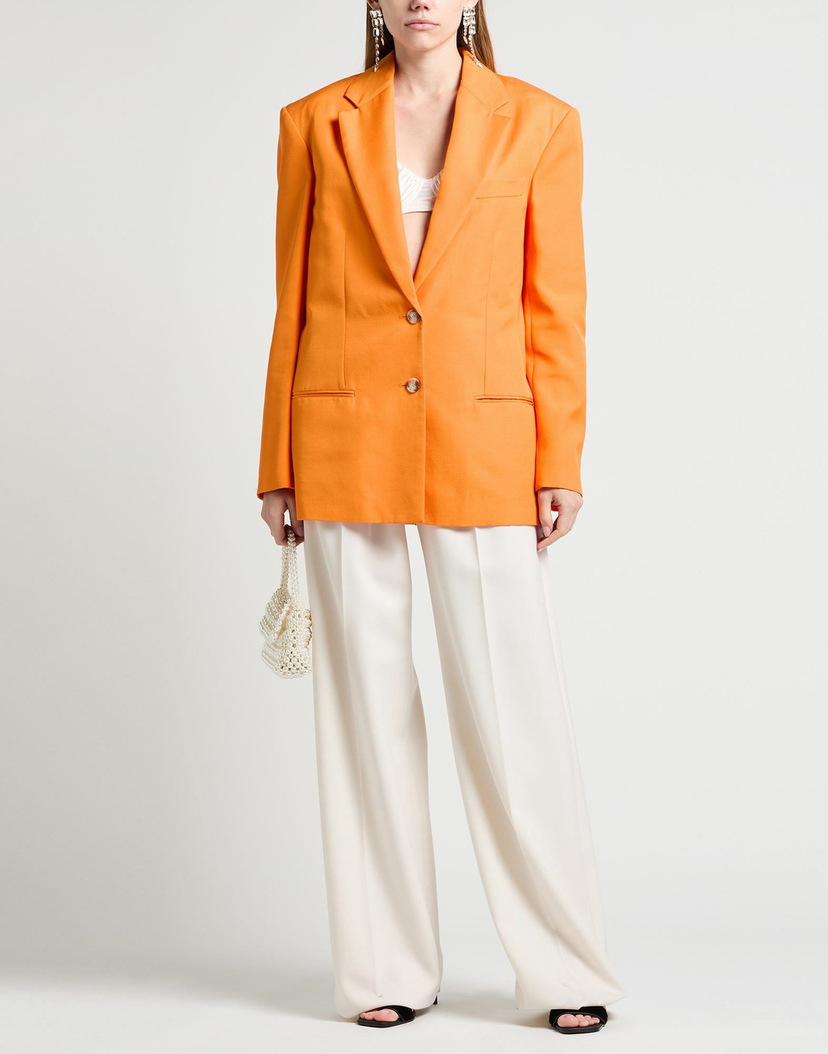 Stella Mccartney Womens Blazer in Mandarin