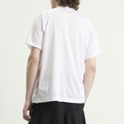 Comme des Garçons Homme Plus Men's Mesh Detail T-Shirt in White