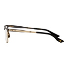 Dita Black and Gold Senator-Three Glasses