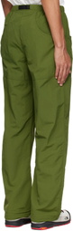 The North Face Khaki TNF Red Box Nylon Belted Trousers
