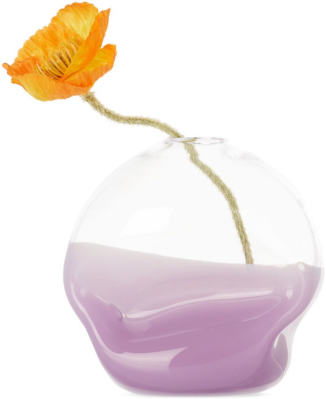 Photo: GOODBEAST Purple Splash Bottom Softies Vase
