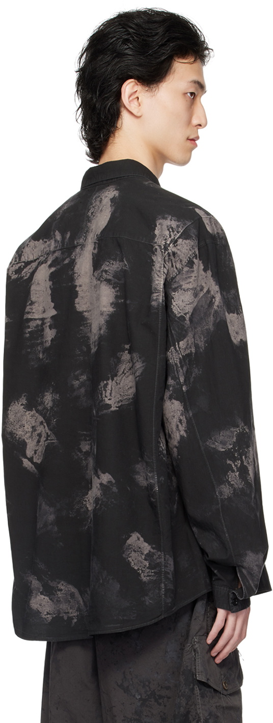 NICOLAS ANDREAS TARALIS Black Loose Shirt