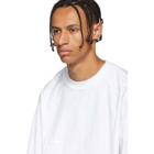 Vetements White Inside Out Shark Sweatshirt